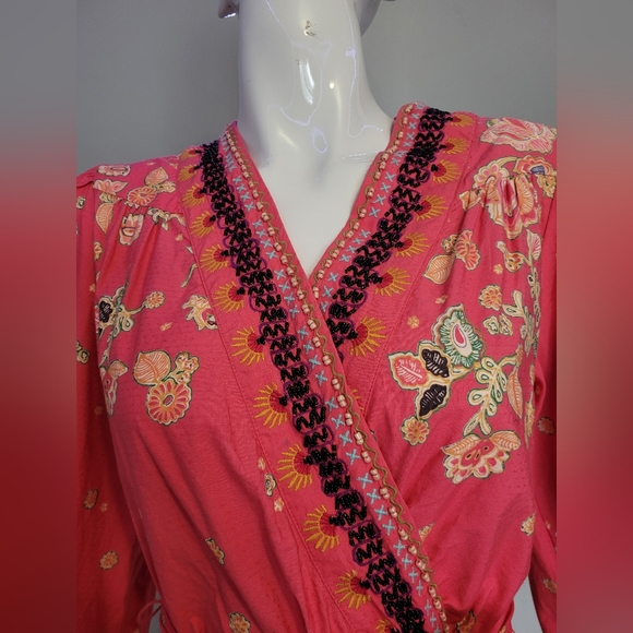 Anthropologie Raquel Embroidered Mini Dress, BNWT, Size XS - Picture 3 of 12